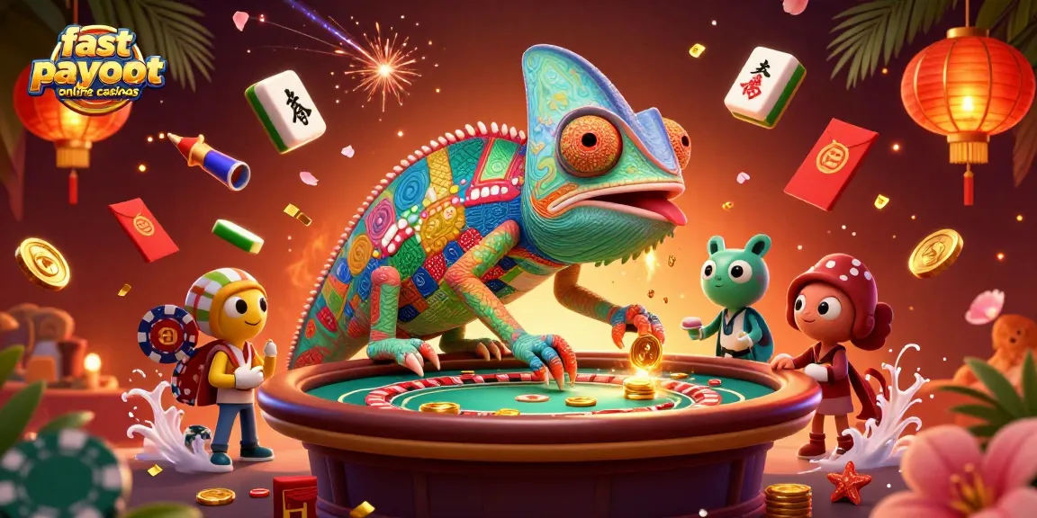 Experience fast payout online casinos with vibrant gaming elements and rich 3D details.